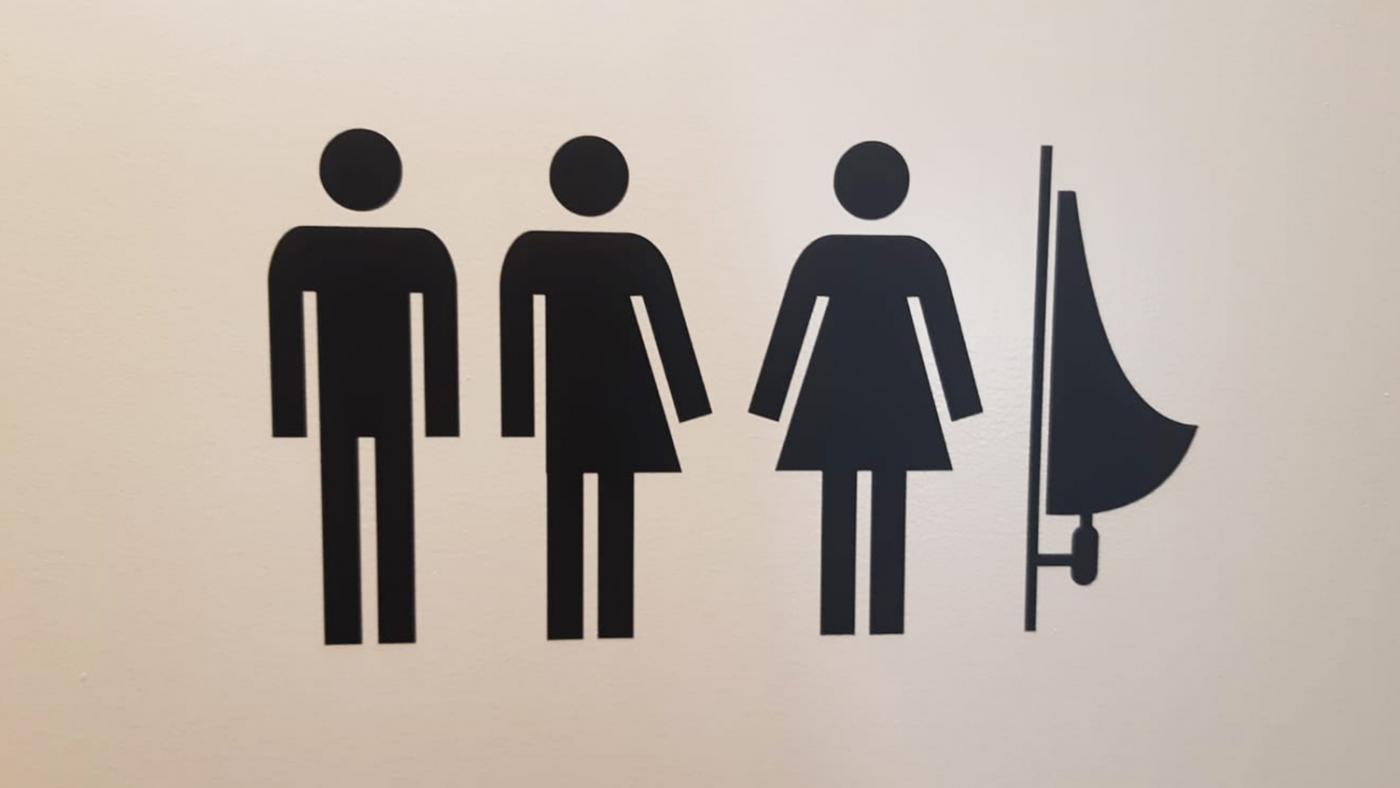 Bigger Stickers And An Online List All Gender Toilets Now Easier To